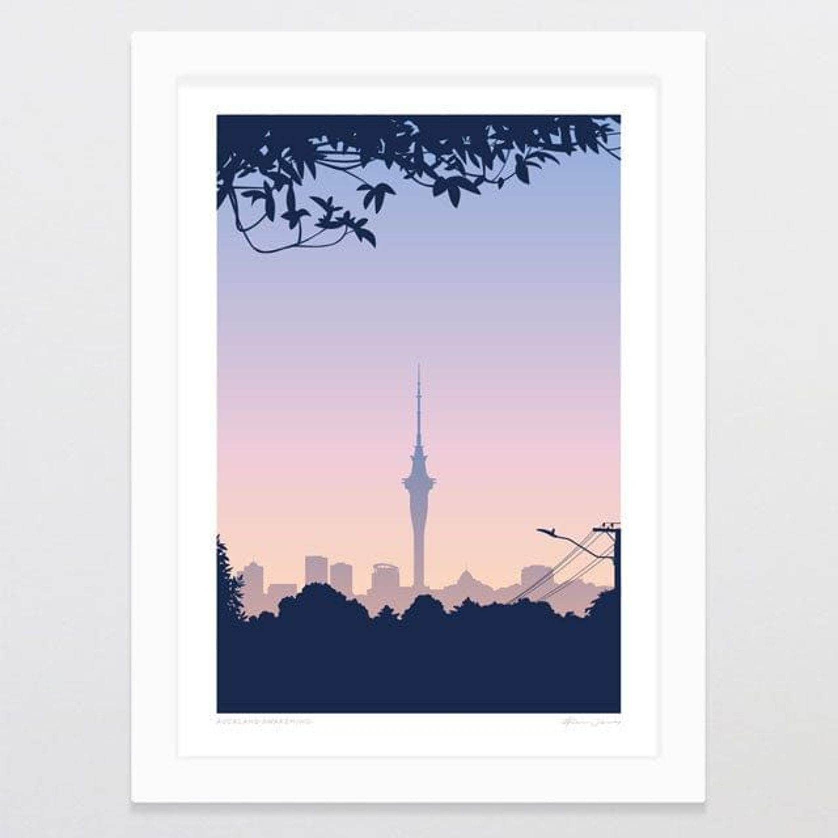 Auckland Awakening Art Print ArchiPro NZ