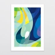 Abstract Tui Art Print gallery detail image