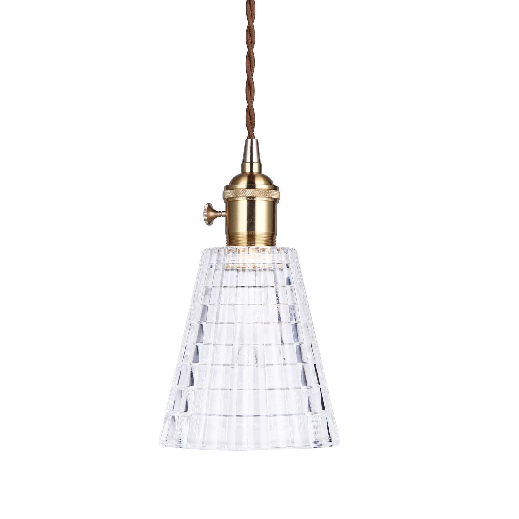 Vintage Glass Pendant Light - Amy gallery detail image