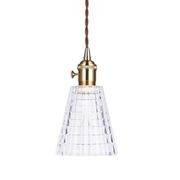 Vintage Glass Pendant Light - Amy gallery detail image