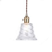 Vintage Glass Pendant Light - Belle gallery detail image