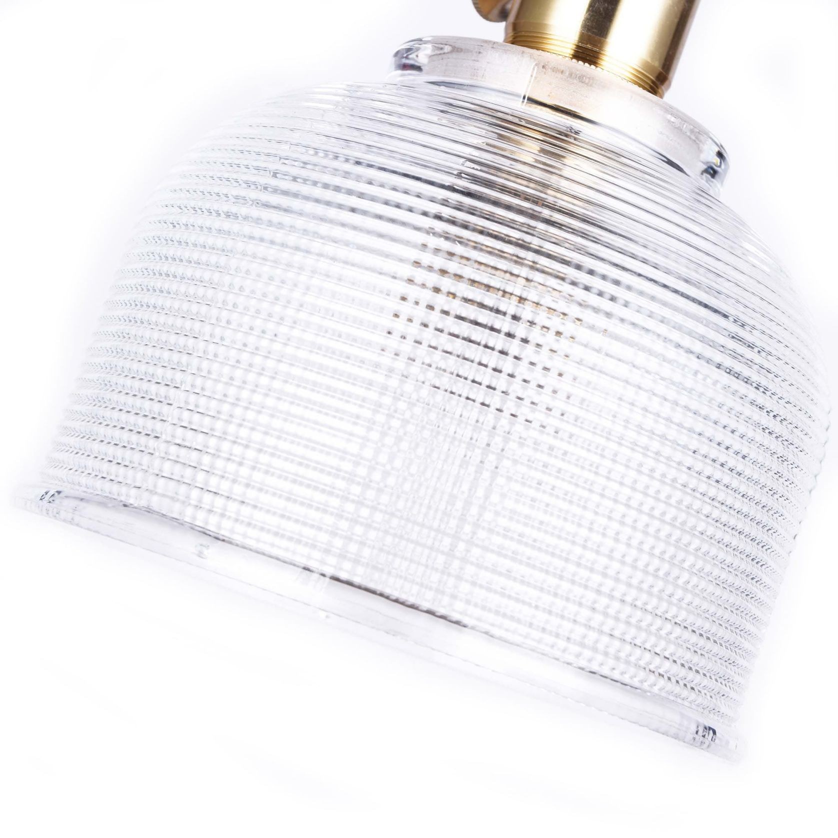 Vintage Glass Pendant Light - Emmie gallery detail image