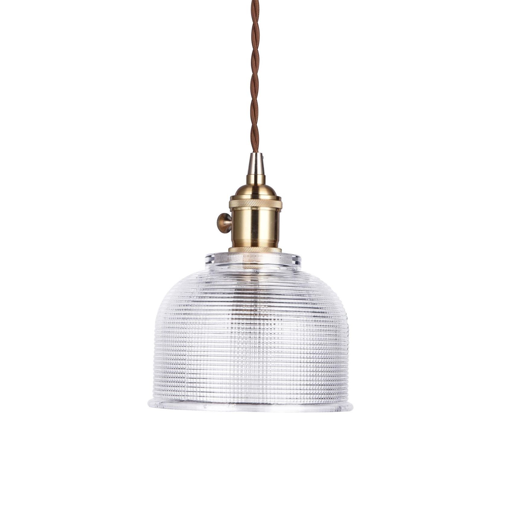 Vintage Glass Pendant Light - Emmie gallery detail image