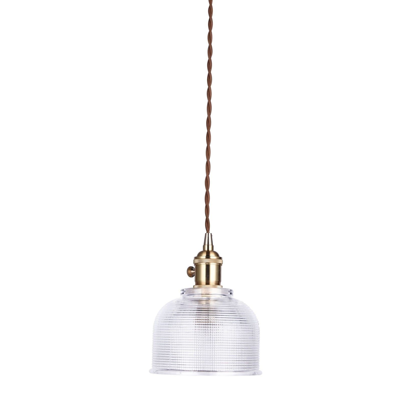 Vintage Glass Pendant Light - Emmie gallery detail image