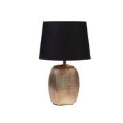 Golden Net I Lamp With Black Shade gallery detail image