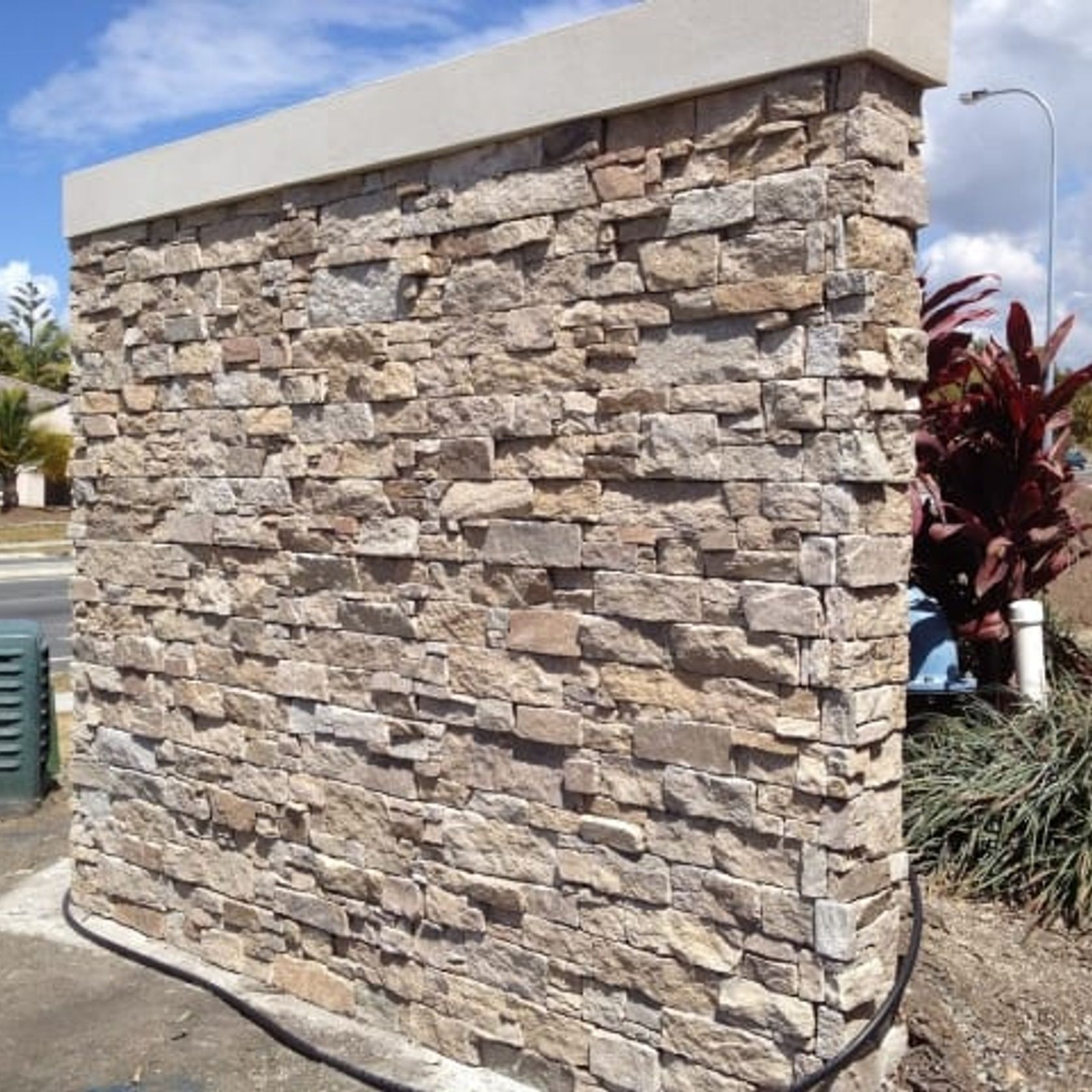 Golden Temple Stone Wall Cladding gallery detail image
