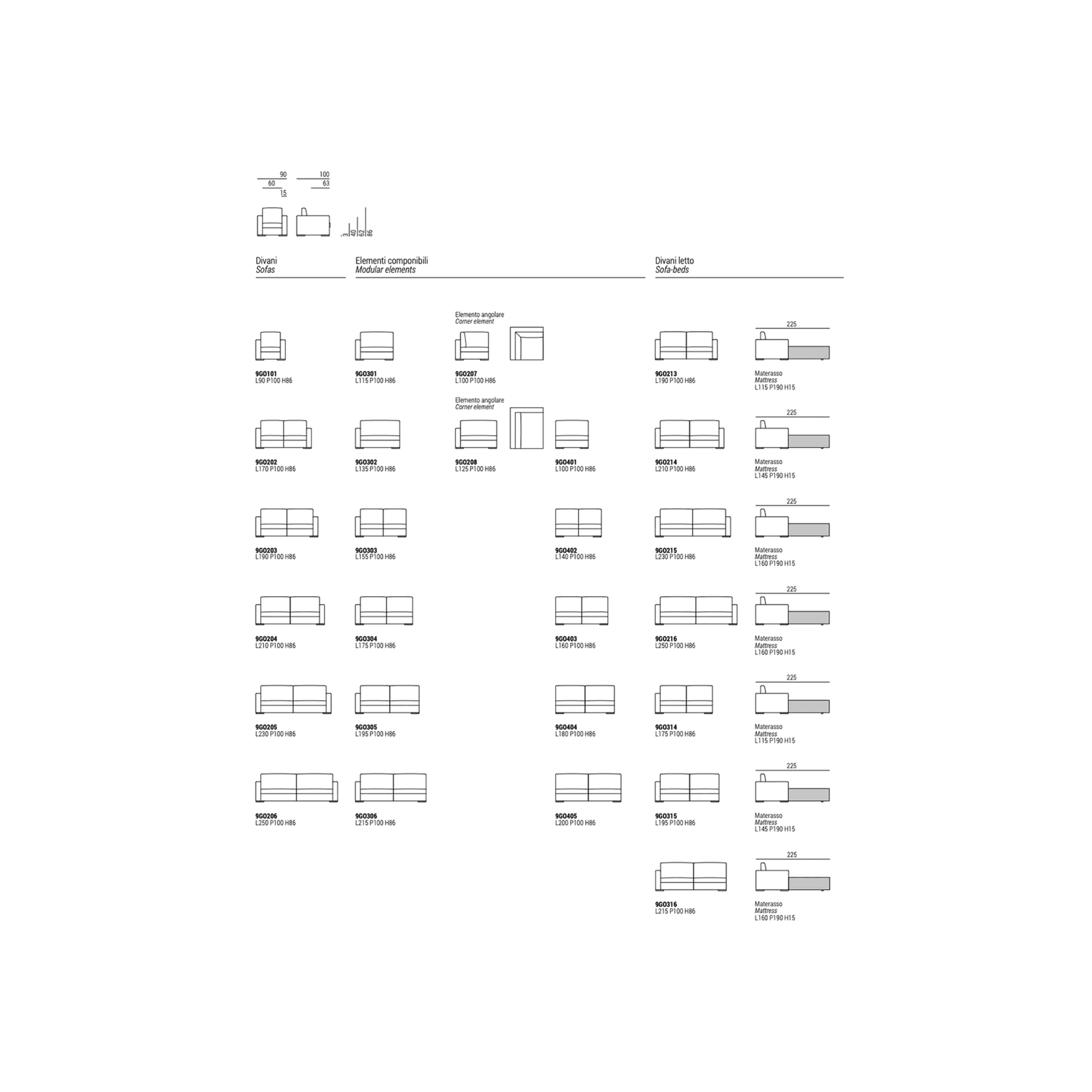 Gordon Sofa gallery detail image