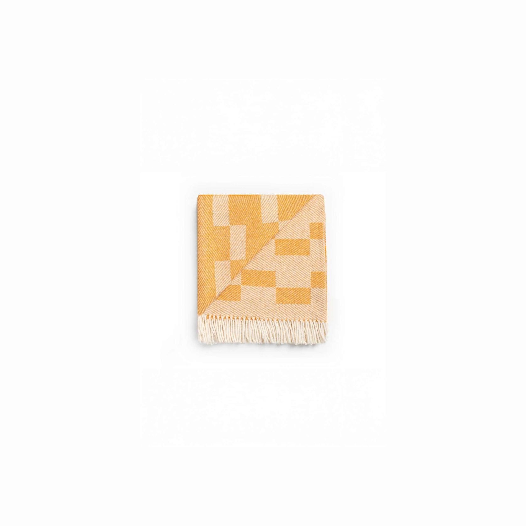 Ruanui Station Lambswool Throw - Gowdys Gold gallery detail image