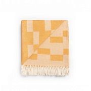 Ruanui Station Lambswool Throw - Gowdys Gold gallery detail image