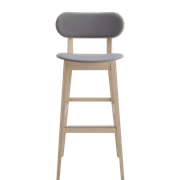 Gradisca Stool with Backrest gallery detail image