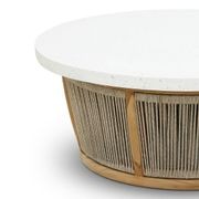 Granada Outdoor Teak / Rope Coffee Table gallery detail image