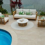Granada 4pc Rope Outdoor Lounge Setting - 3 Seater gallery detail image