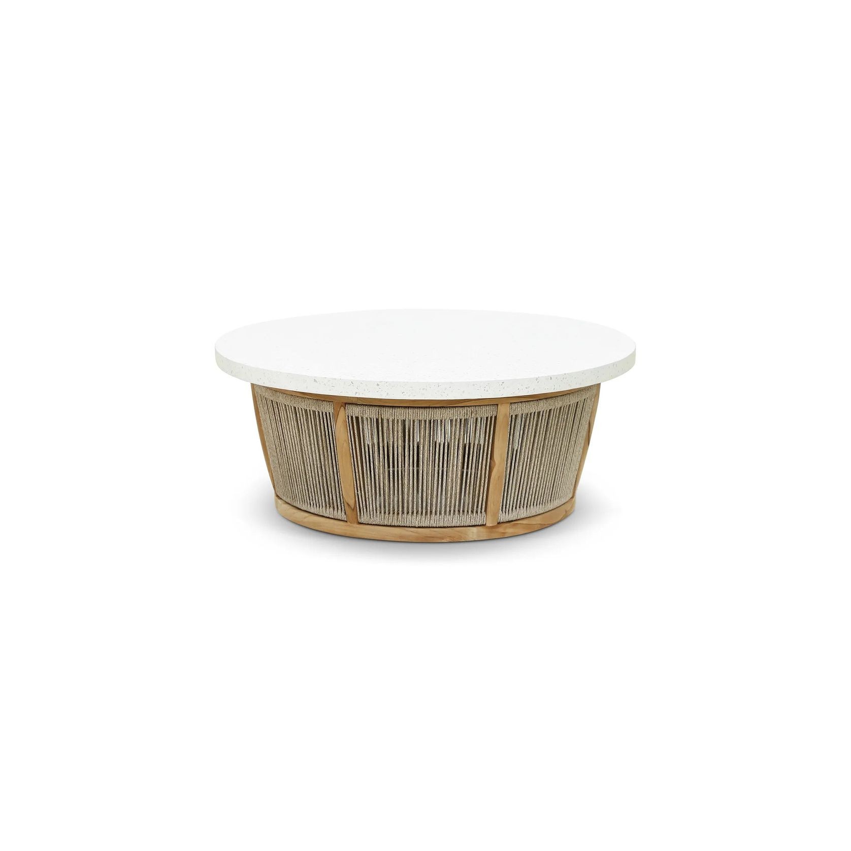 Granada 4pc Rope Outdoor Lounge Setting - 2 Seater - Rope Table gallery detail image