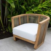 Granada 4pc Rope Outdoor Lounge Setting - 2 Seater - Granada Table gallery detail image
