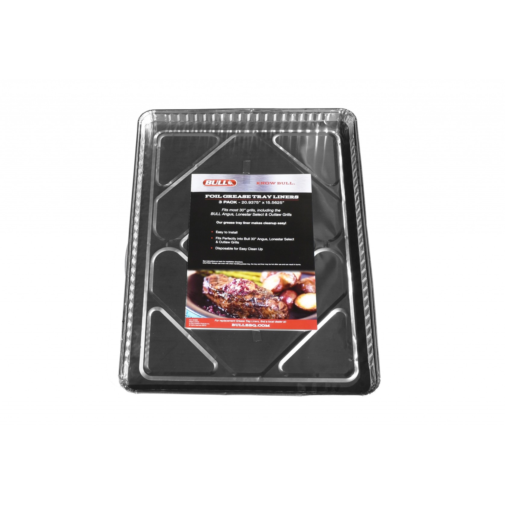 38" Grill Grease Tray Liner - 12 pcs per box gallery detail image
