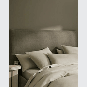 Ravello Linen Flat Sheet - Sage | Weave Home Bed Linen gallery detail image