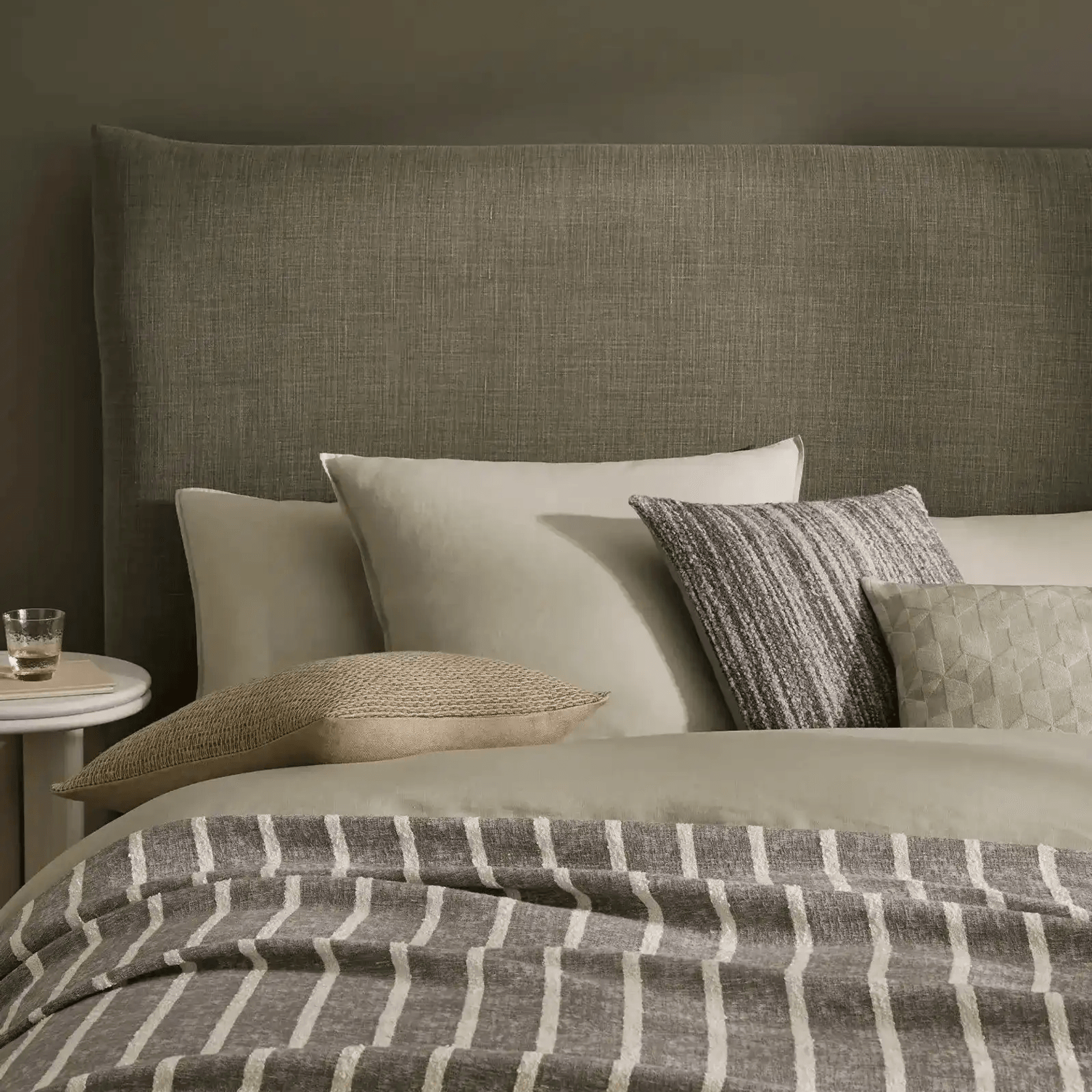 Ravello Pillowcase Pair - Sage | Standard, King, or Euro Size gallery detail image