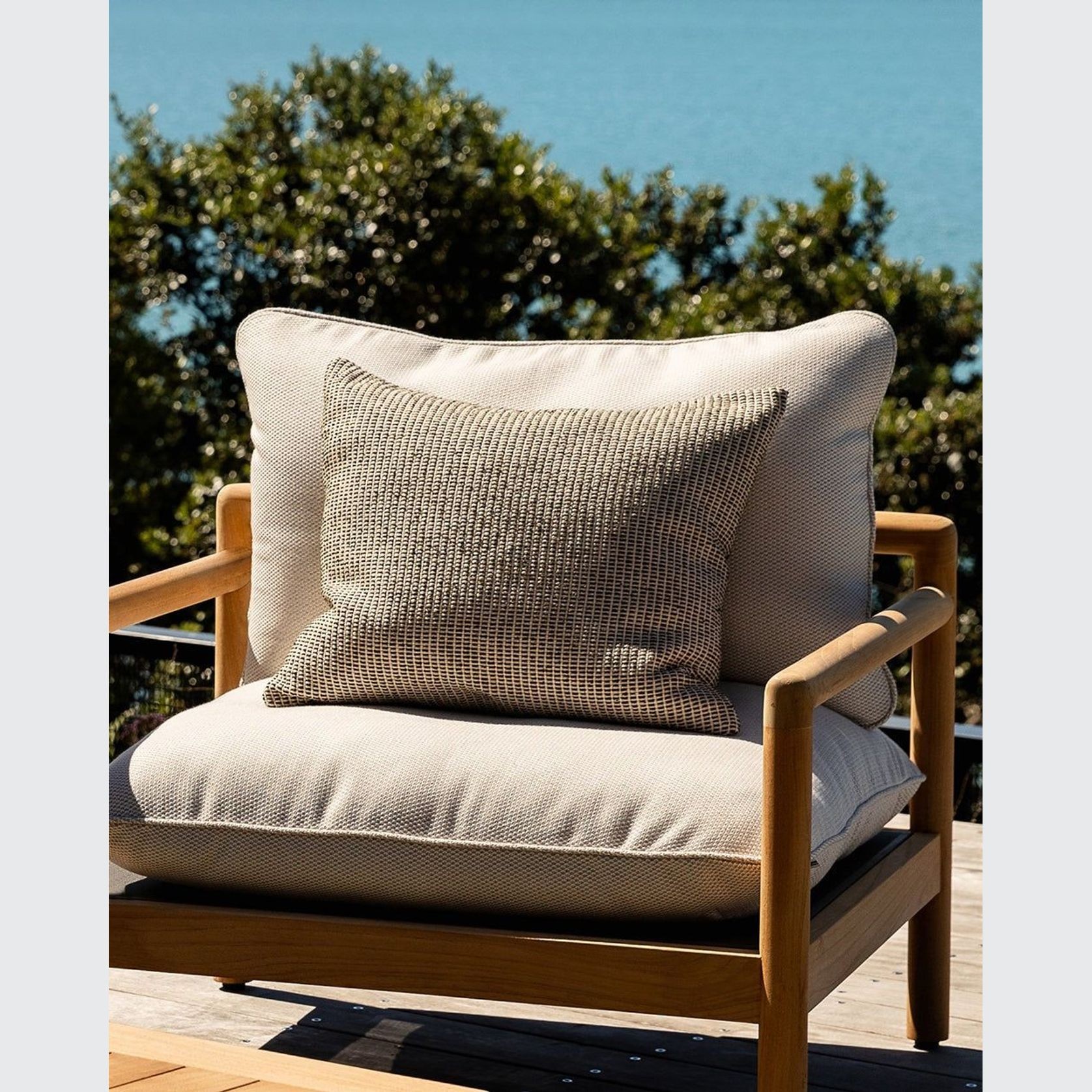 Baya Diver In & Outdoor Cushion - Mangrove | 45 x 55cm gallery detail image