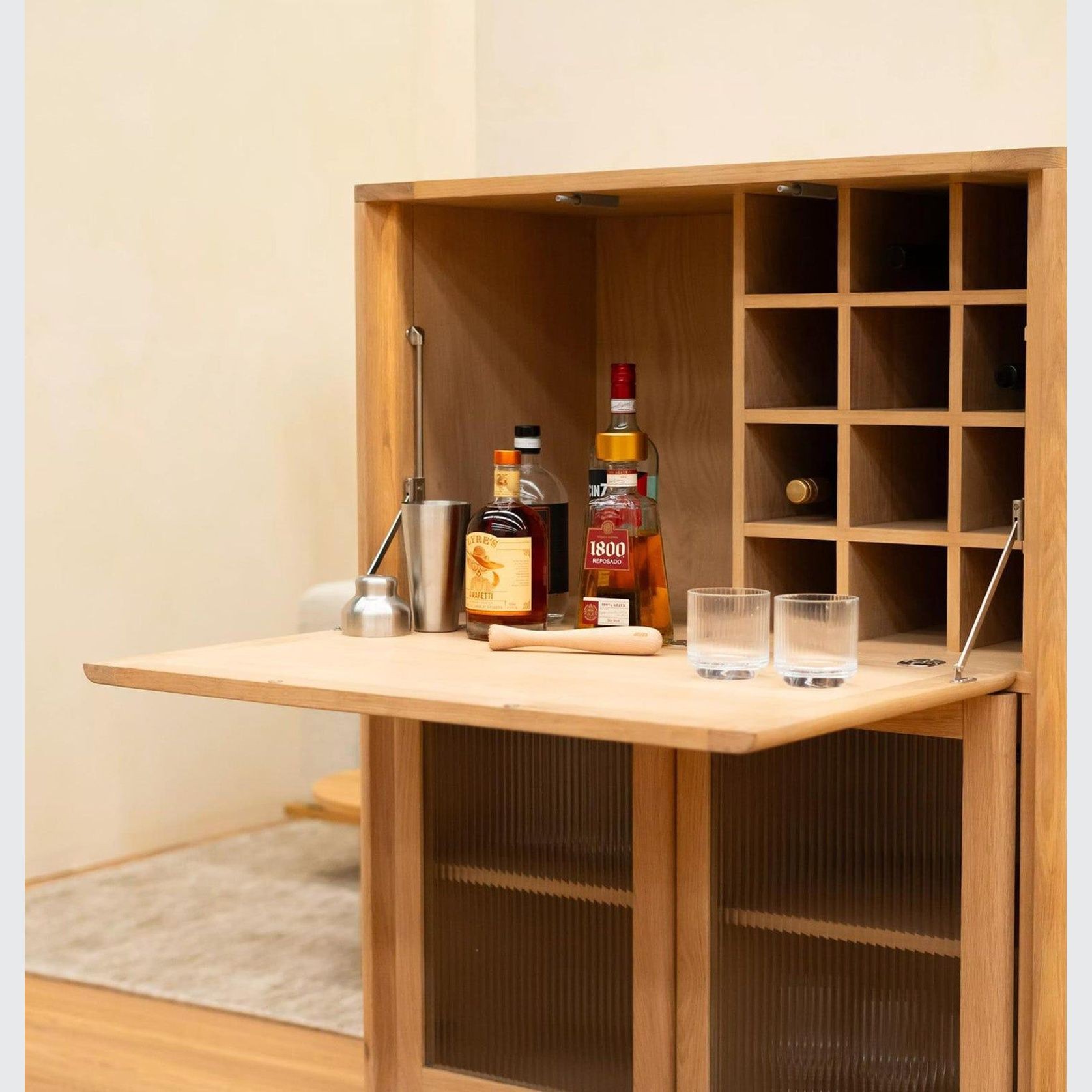 Groove Bar Cabinet gallery detail image