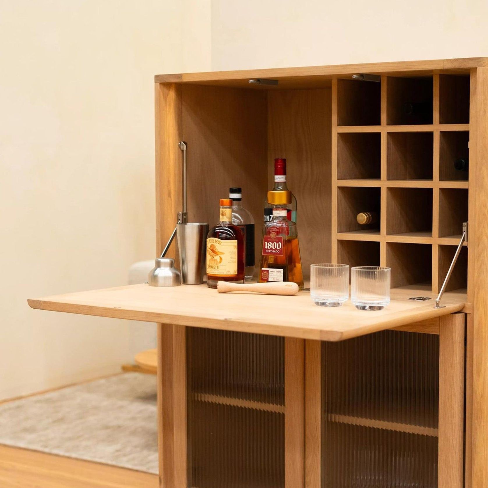 Groove Bar Cabinet gallery detail image