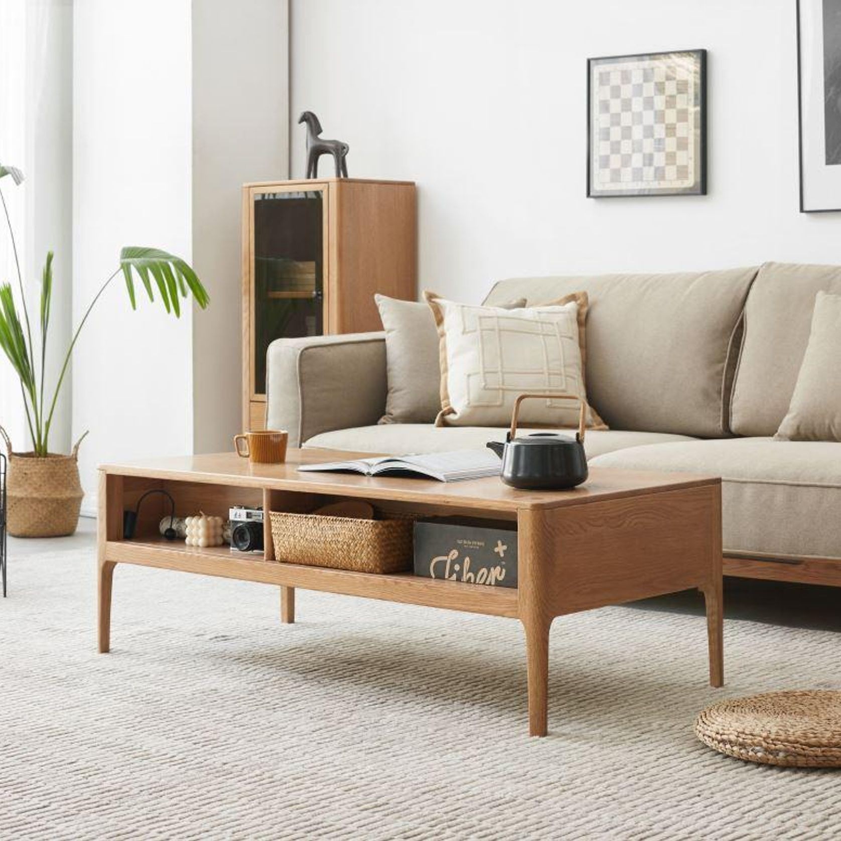 Hampton Honey Oak Coffee Table ArchiPro NZ