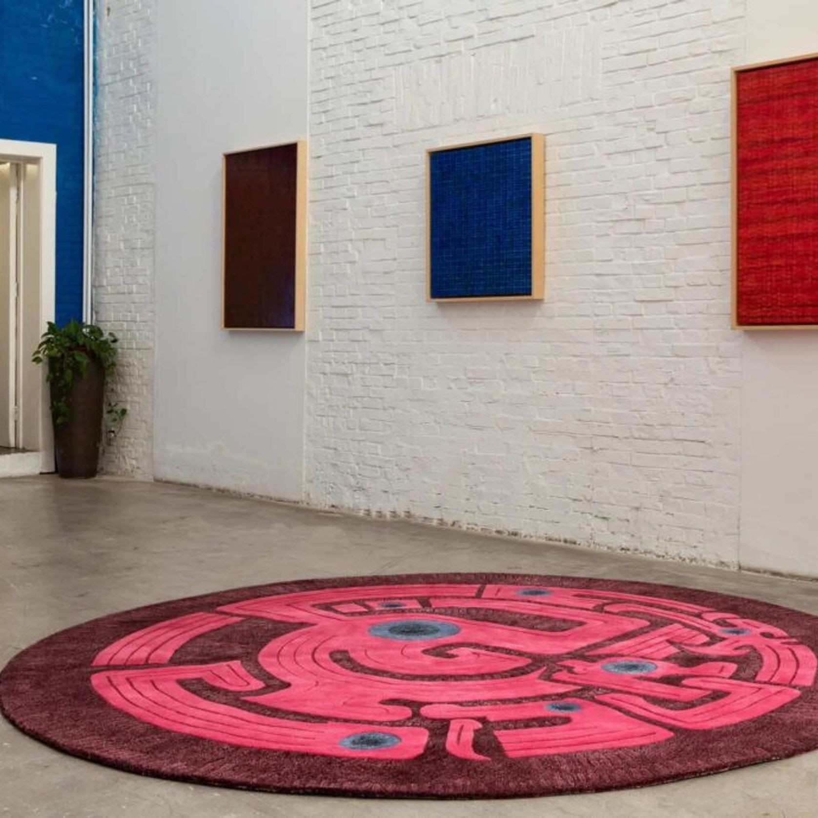 Hunkin Pang Handmade Art Rug NZ Wool & Art Silks ArchiPro NZ