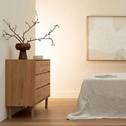 Harmony 3 Drawer Chest - Oak gallery detail image