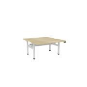 Haven Electric Double Sided Desk - Radius Top gallery detail image