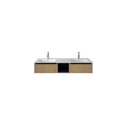 Wall Hung Timber Solid Surface 1500mm Vanity G38488-3 gallery detail image