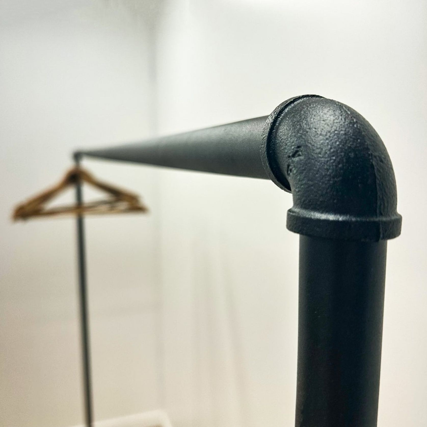 Pipe Clothing Rail With Feet gallery detail image