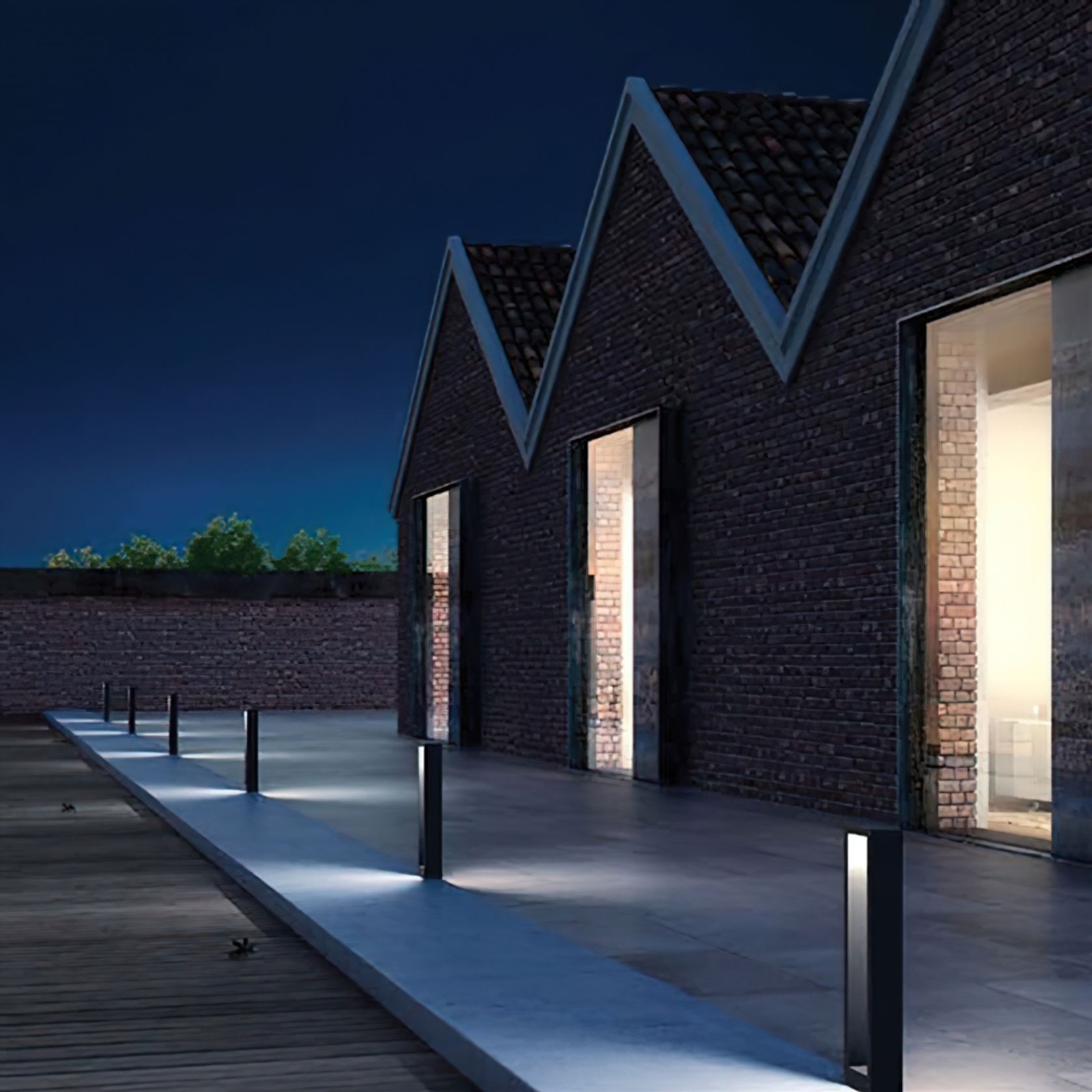 WAIPU HK1374 Outdoor Bollard Light gallery detail image
