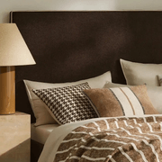 Weave Home Ottavio Cushion - Cocoa gallery detail image