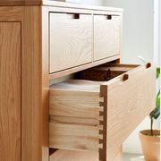 Humbie Natural Solid Oak 2+3 Chest Drawers gallery detail image