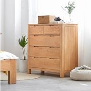 Humbie Natural Solid Oak 2+3 Chest Drawers gallery detail image