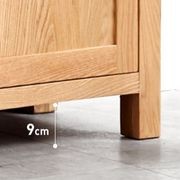 Humbie Natural Solid Oak Extra Large Sideboard gallery detail image