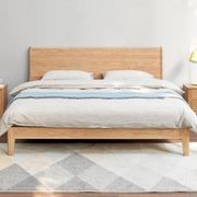 Humbie Natural Solid Oak Bed Frame gallery detail image