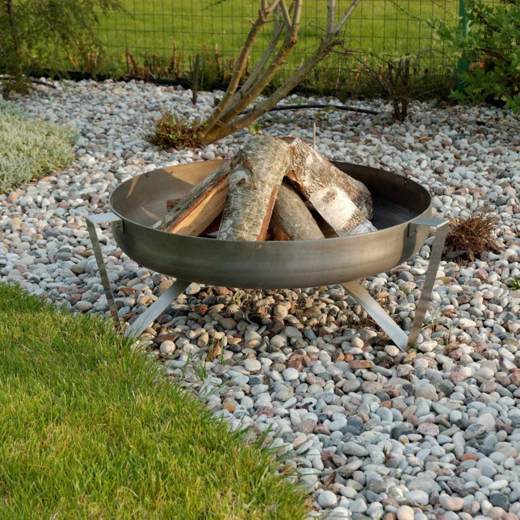 ALFRED RIESS Tashkooh Steel Fire Pit - Medium gallery detail image