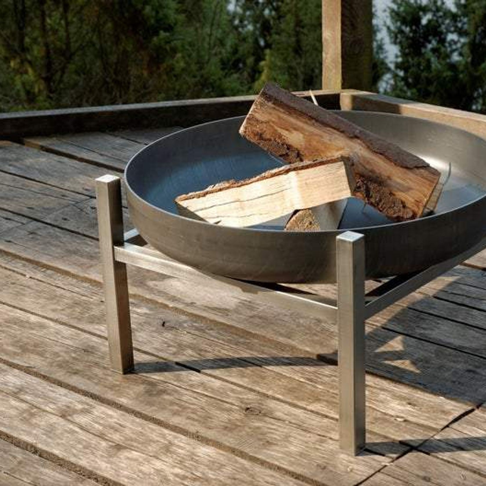 ALFRED RIESS Inuvik Steel Fire Pit - Medium 63cm gallery detail image