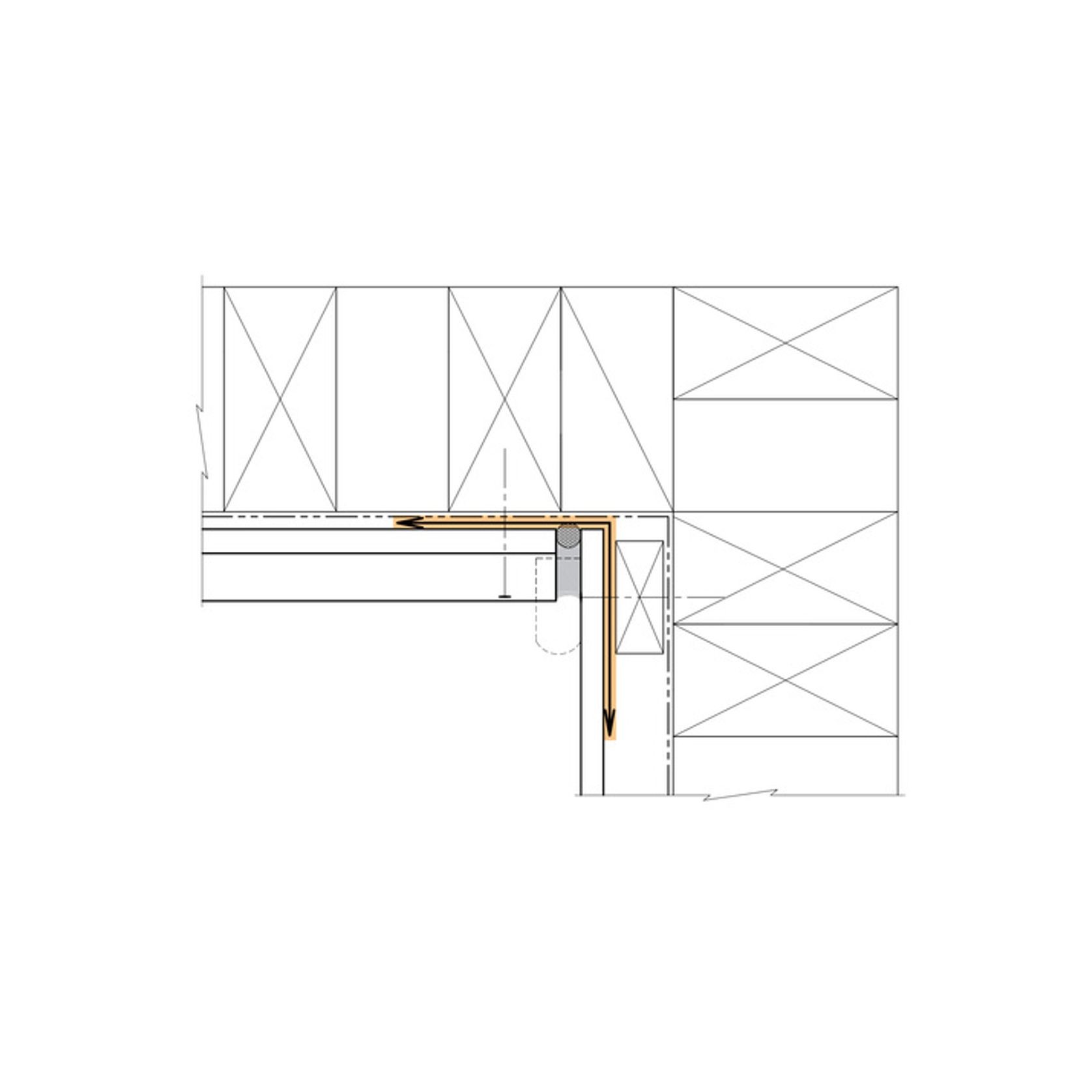 85mm x 85mm Int/Ext Corner Flashing RDCS85 gallery detail image