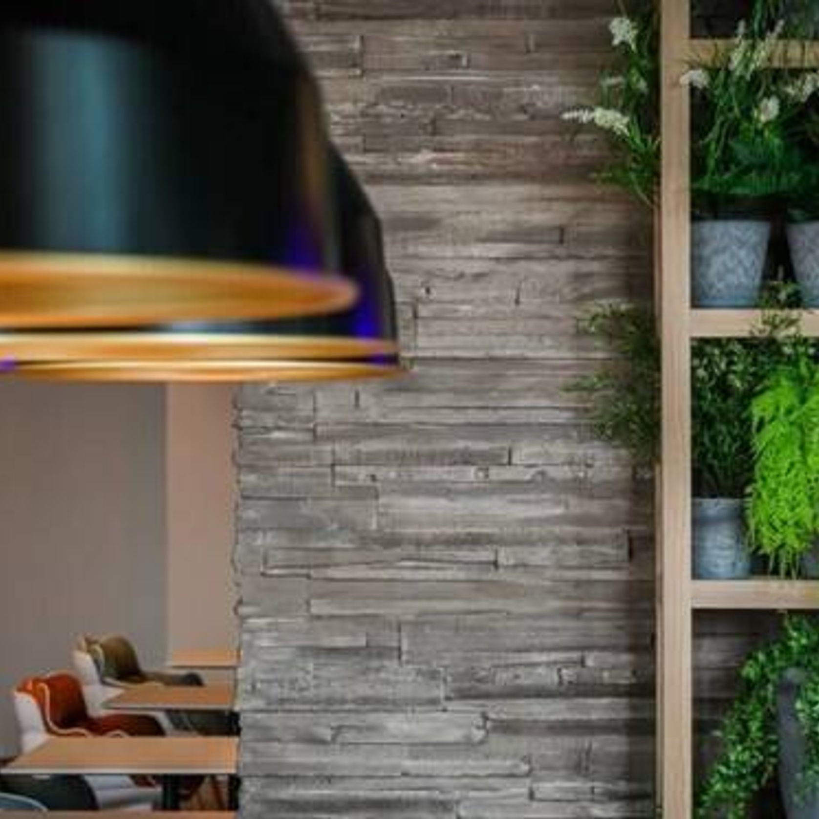 Wedgewood Wood Wall Panel by Muros | Anthracite Boards gallery detail image