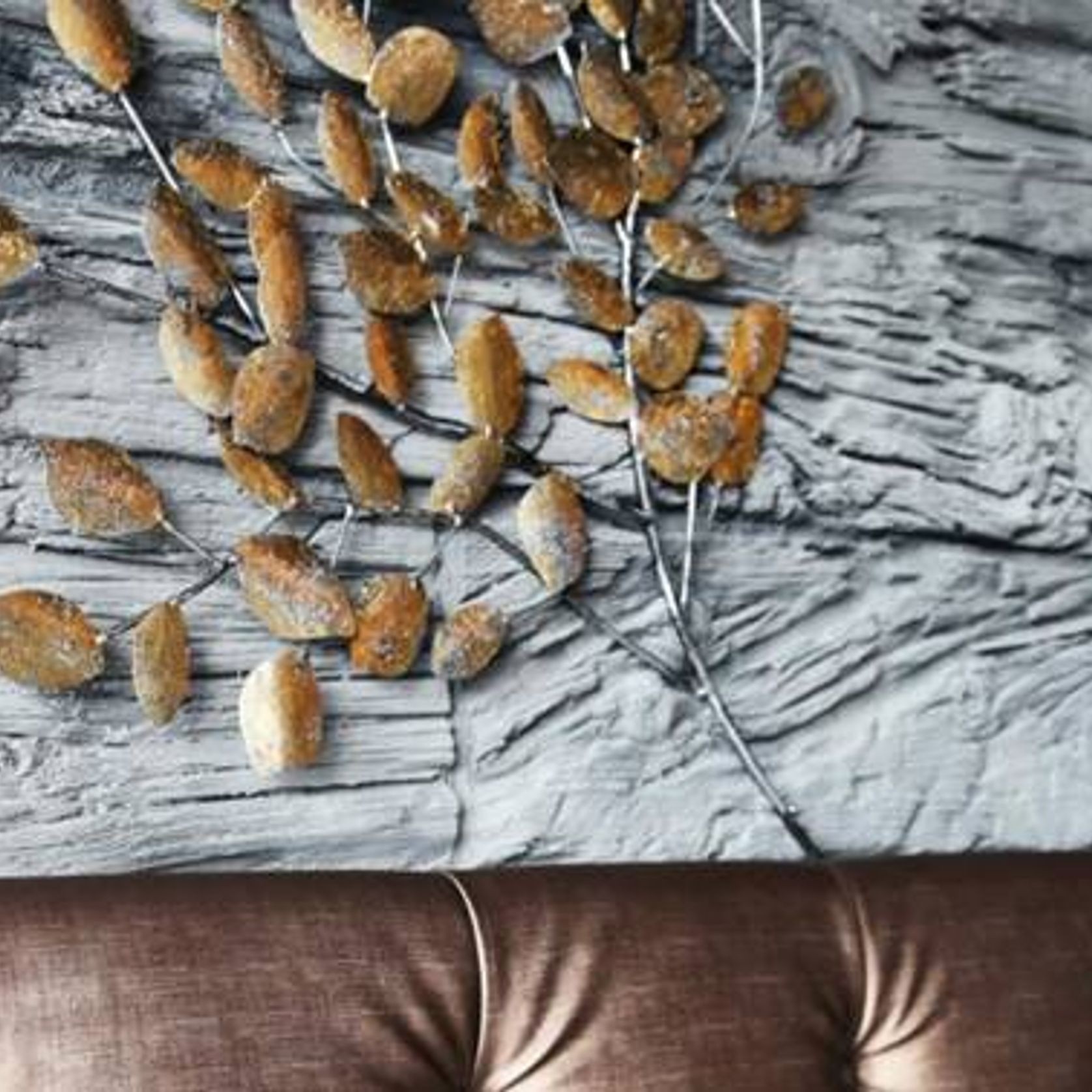 Wooden Sleeper Wall Panels by Muros | White Washed Wood gallery detail image