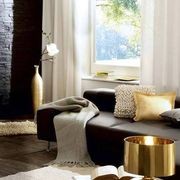 Strata Stone Wall Panels by Muros | Black Stacked Stone gallery detail image