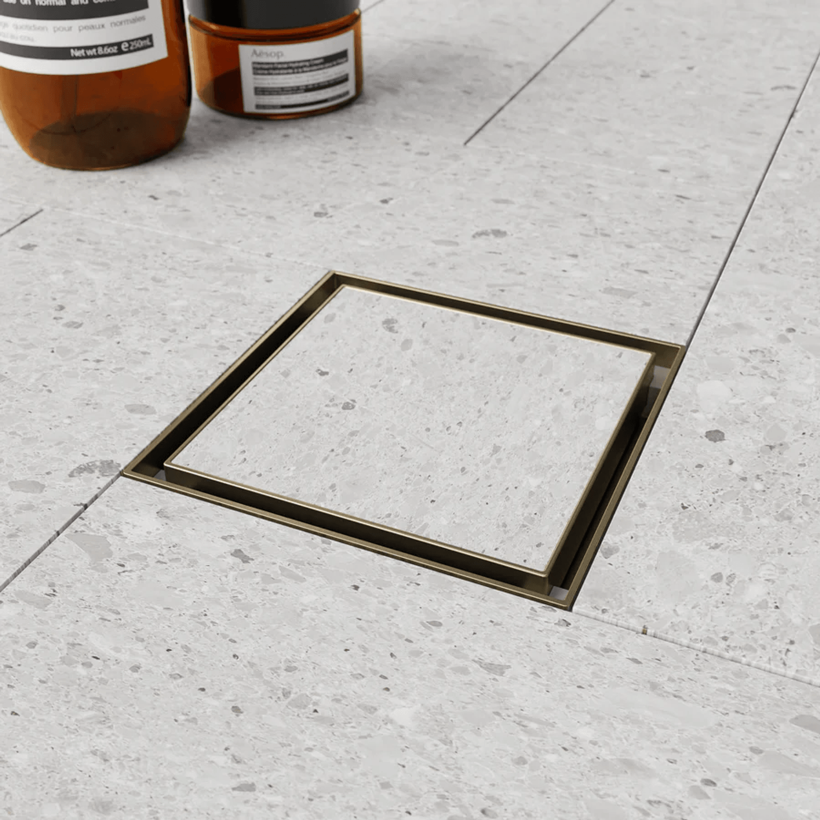 Versa Square Tiled Shower Waste & Full Undermount Kit gallery detail image