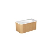 Curved Tondo Arco 900 Single Drawer Wall Hung Vanity gallery detail image
