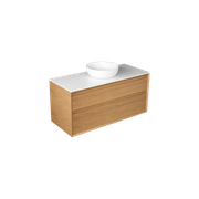 Edge Largo 1200 Two Drawer Wall Hung Vanity - 6 Colours gallery detail image