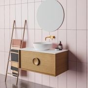 Carlo Largo 900 2 Drawer Wall Hung Vanity - 6 Colours gallery detail image
