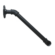 Industrial Clothing Rail Extension (Wall) gallery detail image