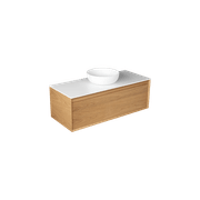 Edge Largo 1200 Single Drawer Wall Hung Vanity - 6 Colours gallery detail image