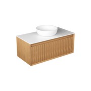 Plato Largo 1000 Single Drawer Wall Hung Vanity gallery detail image