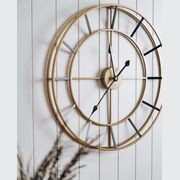 Oxford | Large Metal Wall Clock gallery detail image